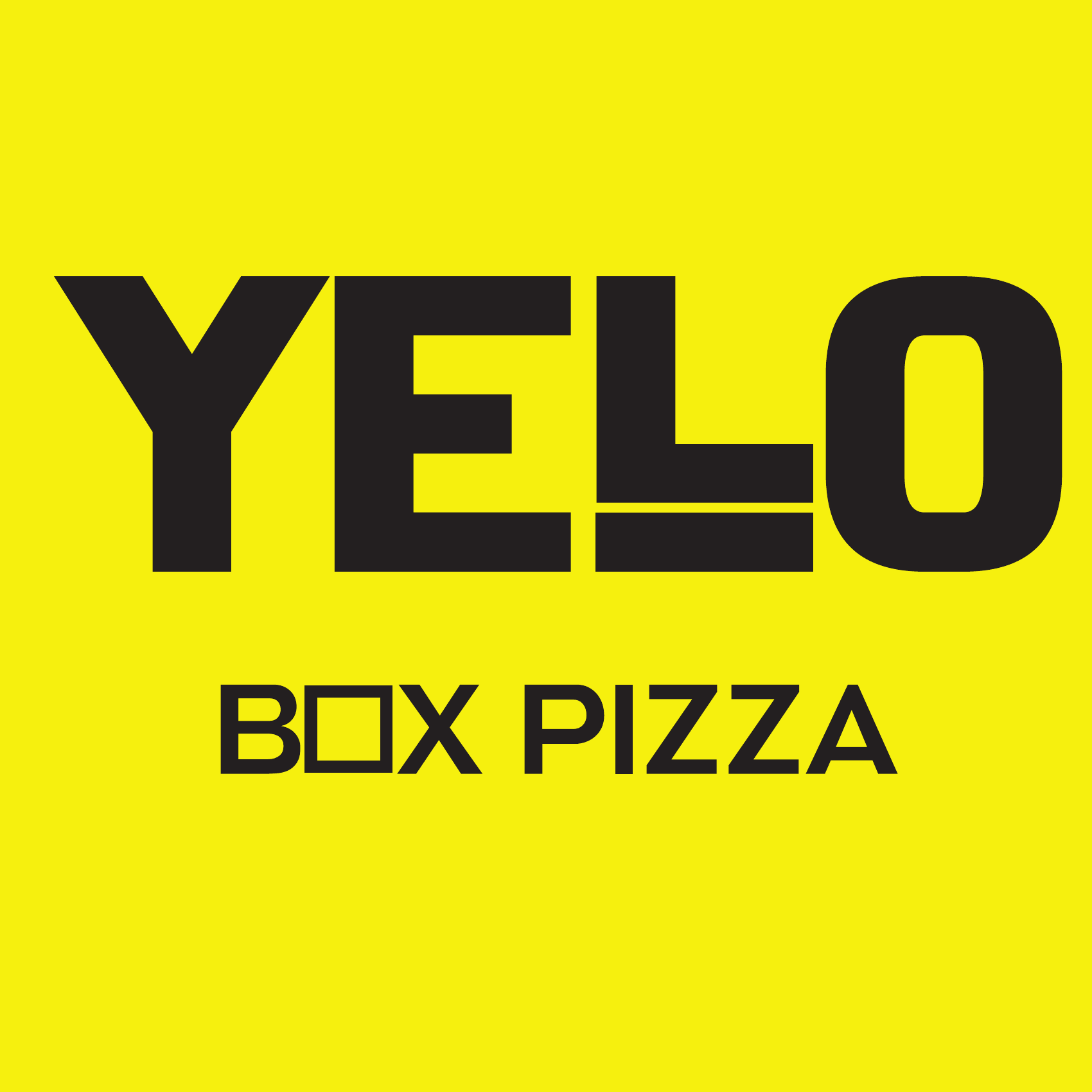 شعار YELO BOX PIZZA